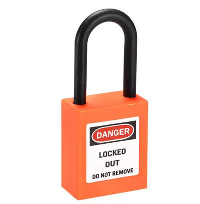 Electrical Safety lockout Industrial Padlock ABS Plastic