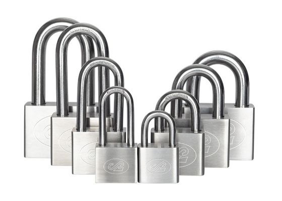 stainless steel lock padlock Long beam long handle long lock household cabinet handle lock