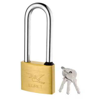Retractable Long Hasp Padlock Combination Long Shank Padlocks Keyed Alike