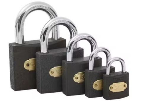 Bulk Small Cast Iron Padlock 38mm Keyed Alike Weatherproof