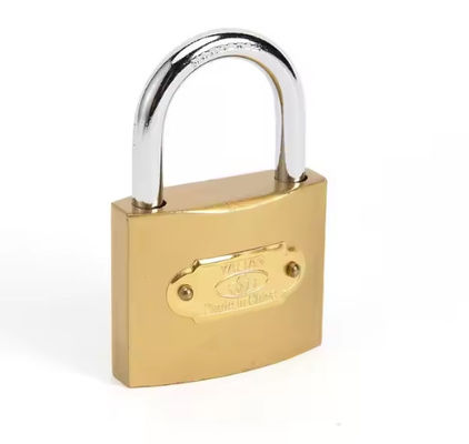 Security Brass Padlocks Keyed Alike 50mm Outdoor Customized