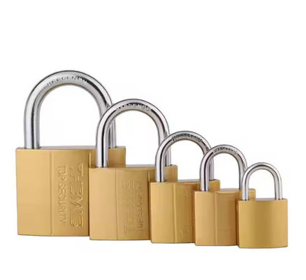 Crafted Keyed Imitation Copper Padlock 60mm ODM