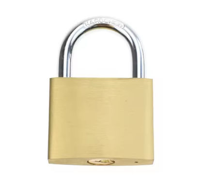 Single Open Imitation Copper Padlock 20mm Brass Keyed Alike