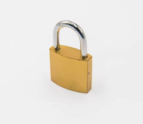 Bulk Hardened Steel Imitation Copper Padlock 38mm For Outdoor