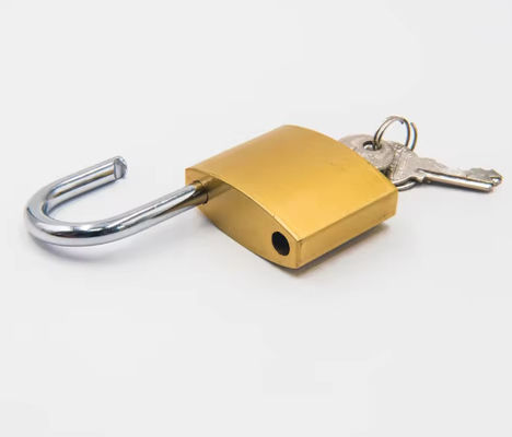 Bulk Hardened Steel Imitation Copper Padlock 38mm For Outdoor