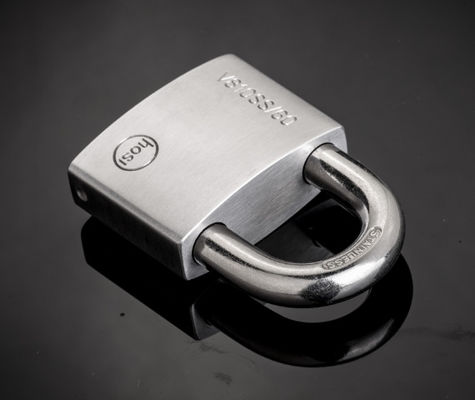Rust Proof Stainless Steel Padlock Silver Mass Production