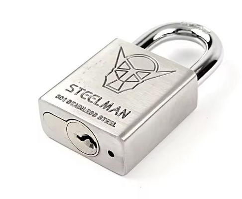 Short Shackle Stainless Padlock Keyed Alike For Cabinet Anti Acid 6 pack