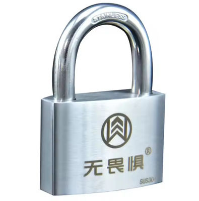 Anti Rust 316SS Stainless Steel Padlock Keyed Waterproof For Outdoor