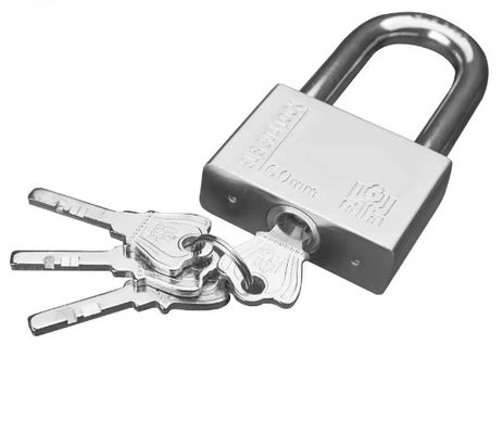 Customized 304 Stainless Steel Padlock Keyed Alike High Precision 40mm 48 Pack