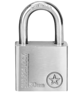 Outdoor Weatherproof Locks Keyed Alike Anti Corrosion Stainless Steel Iron 50mm