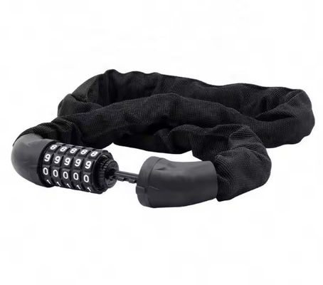 Keyless Security Bicycle Padlock Combination Chain 5 Digit