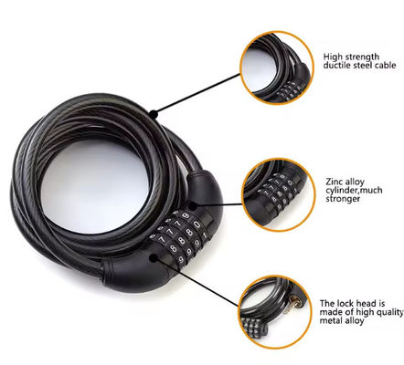 Unbreakable Universal High Security Bicycle Lock Combination Chain Heavy Duty
