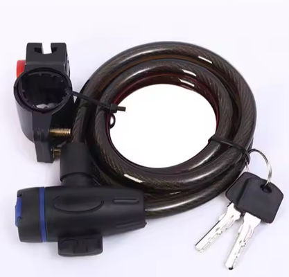 Electric Mein Mountain Bicycle Padlock Anti Theft Wire Number Combination