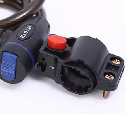 Electric Mein Mountain Bicycle Padlock Anti Theft Wire Number Combination