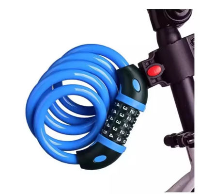 5 Digit Number Code Bicycle Combination Lock In Bulk