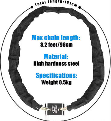 Motorcycle Motorbike Bicycle Padlock High Security Keyless