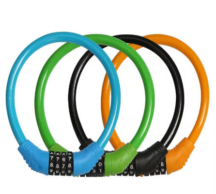 4Digit Number Mountain Road Cycle Wala Lock Combination Rope Lock Antitheft