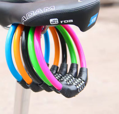 4Digit Number Mountain Road Cycle Wala Lock Combination Rope Lock Antitheft