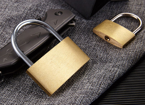 Outdoor Brass High Security Padlock Keyed Alike 50 Pack For Cabinet Door Anti Theft