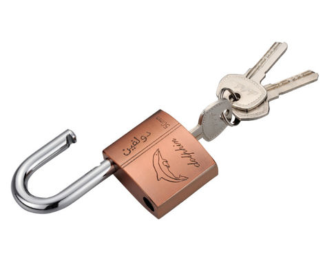 Indoor Bulk Padlocks Keyed Alike Weatherproof Iron Red Bronze
