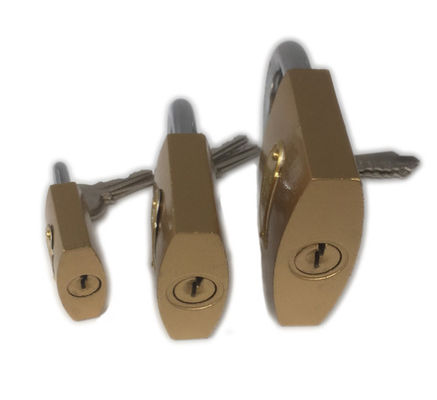 Weather Resistant Small Keyed Alike Padlocks 20 Pack Copper Alloy