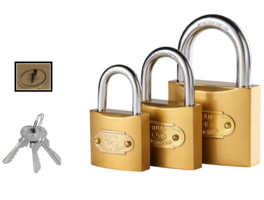 Weather Resistant Small Keyed Alike Padlocks 20 Pack Copper Alloy