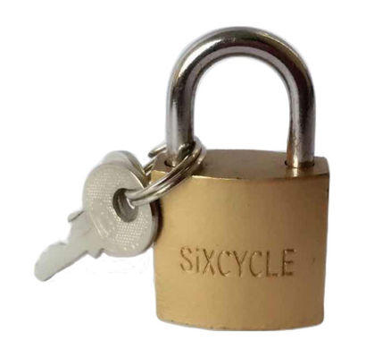 50mm Brass Padlocks Keyed Alike Weather Resistant Heavy Duty Locking Mechanism