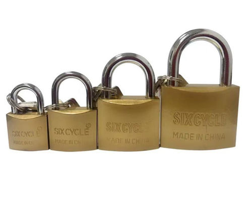 Bulk Small Marine Copper Padlock Keyed Alike 3 Pack