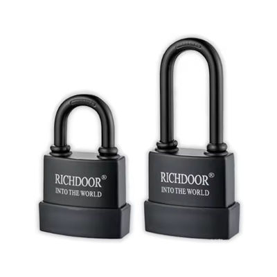 Mini Red Safety Padlocks Keyed Alike Security Seal Plastic With 3 Keys
