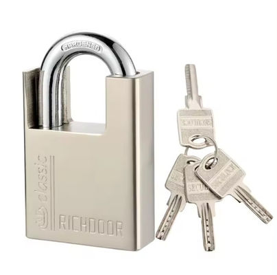 Anti Shortening Shrouded Safety Padlocks Keyed Alike Zinc Alloy