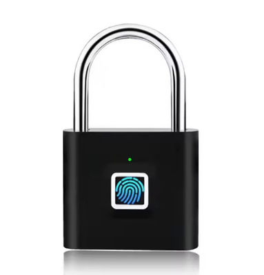 Smart Biometric Biolock Fingerprint Padlock Outdoor USB Charge