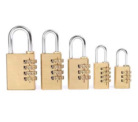 Brass Digital Aerolite Passcode Padlock Trunk Backpack 3 Digit ODM
