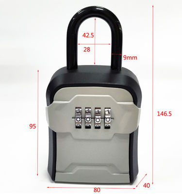 Antitheft Digital Passcode Key Box Storage Customized