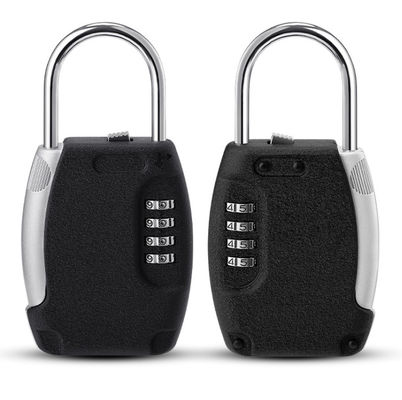 Small Security Password Key Box With Hook Zinc Alloy Wall Mounted