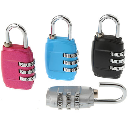 Weatherproof Airline TSA Luggage Lock Combination For Backpack