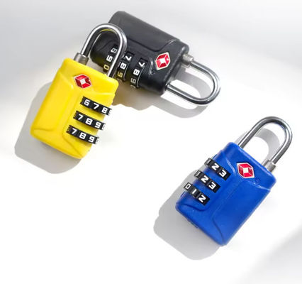 Integrated Small Combo TSA Travel Locks For Airways Luggage
