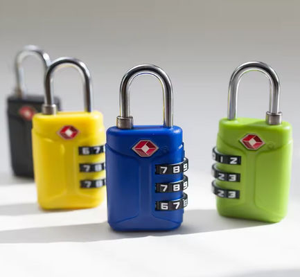 Integrated Small Combo TSA Travel Locks For Airways Luggage