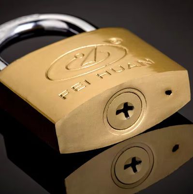 Antirust Imitation Copper Padlock Toolbox 38mm Custom Logo