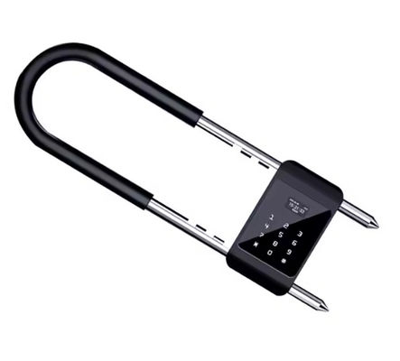 Smart Fingerprint U Shaped Padlock USB Charge High Security