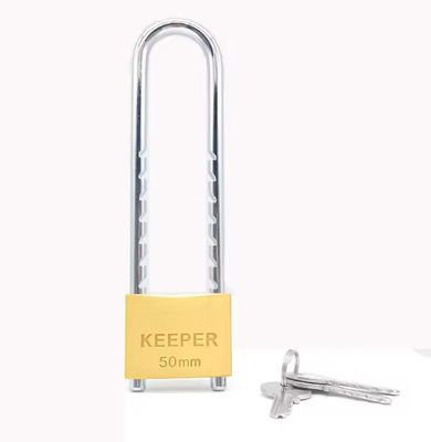 Adjustable 40mm Long Shackle Padlock Combination Anti Theft Waterproof