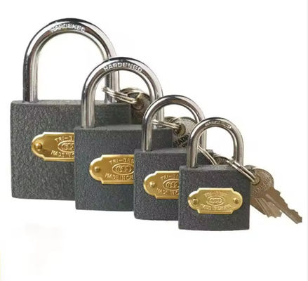 Iron 40mm Keyed Alike Padlocks For Household Warehouse Door Rust Proof